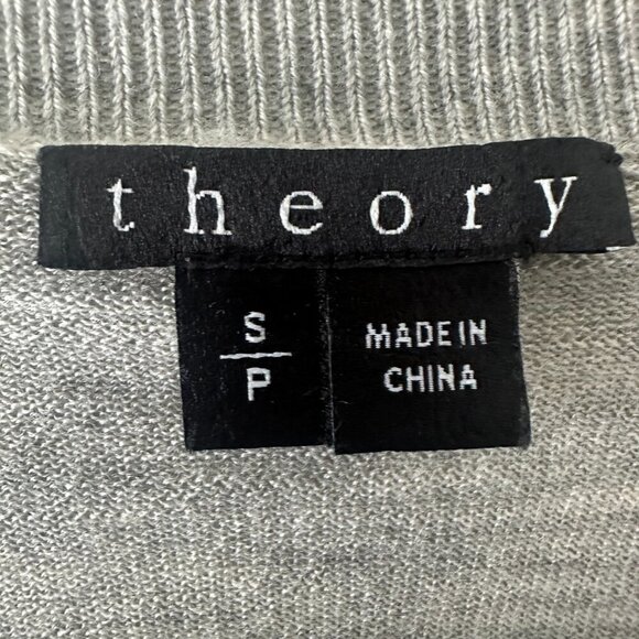 Theory Delrina L Preen V-Neck Sweater Size S - Picture 6 of 12